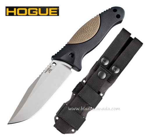 Hogue EX-F02 Fixed Blade Knife, 154CM Steel, Hard Sheath, 35273 - Click Image to Close